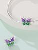 Charm Beautiful Plata Spring Butterflies Bead For Charm Originales Bracelets Bead Jewelry Crafting WomenS Gifts