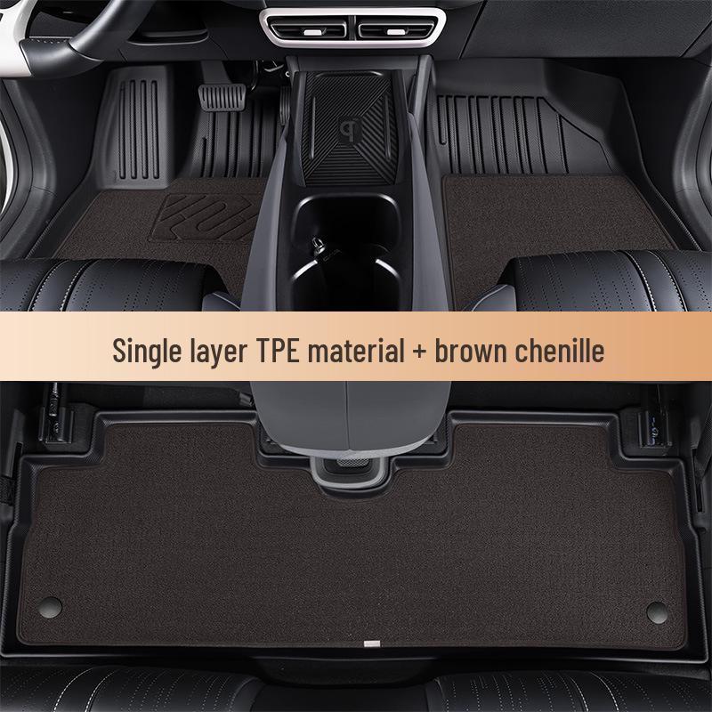 TPE Car Floor Mats for Geely Models: Xingrui, Emgrand GS, Vision X6, Boyue L, Binyue, Icon, Xingyue L, Binrui
