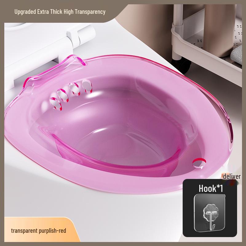 Bidet Sitz Bath for Hemorrhoids, Pregnant Women, and Postpartum Care - Squat-Free, Fumigation Wash for Personal Hygiene.