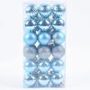 Stylish Shatterproof Christmas Bauble Ornaments in Styles (36pcs)