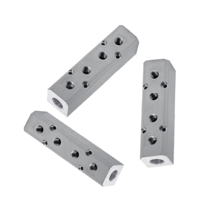 Pneumatics Manifolds Air Distributions Block for Factory Equipment Gas Routing System for Laboratory Technicians