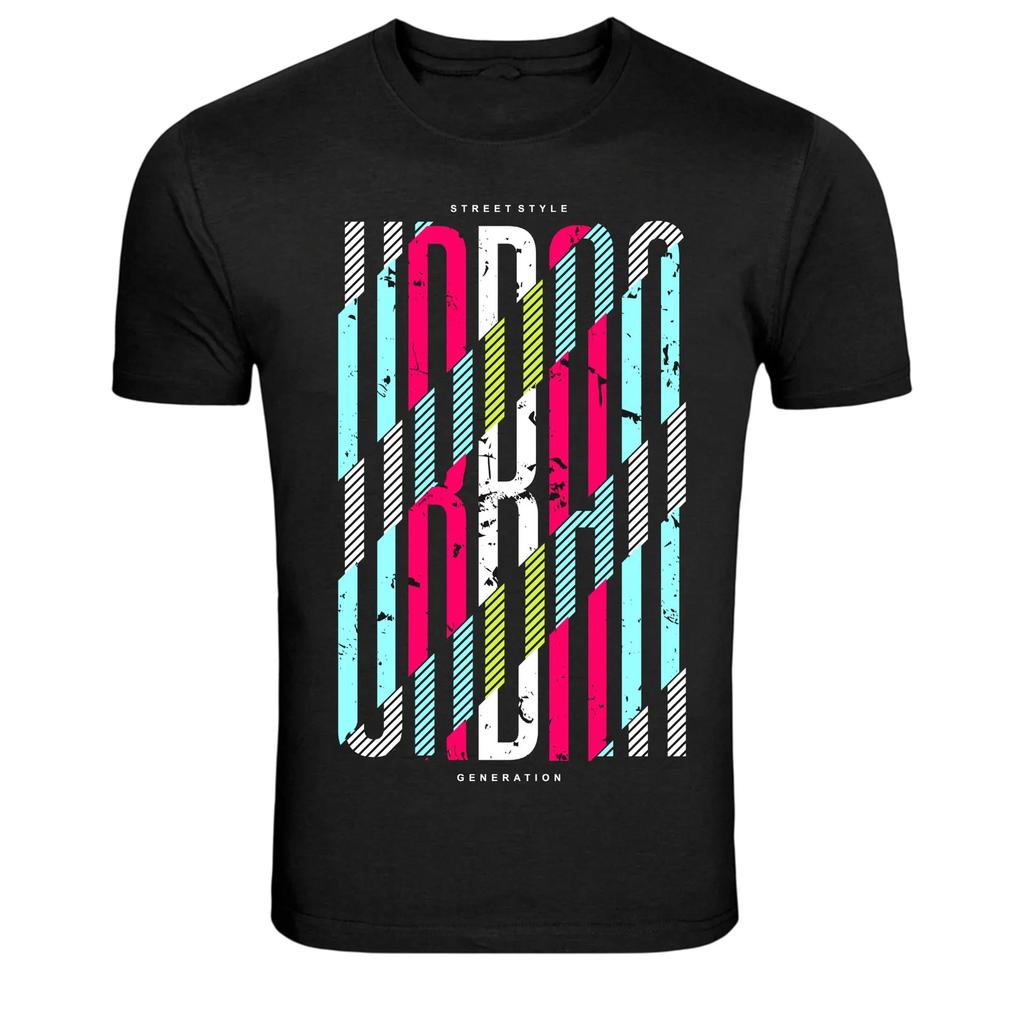 Urban Street Style Abstract Graphic T-Shirt