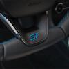djsh6 3D Metal ST Letters Car Steering Wheel Emblem Badge Sticker for Ford ST Fiesta Focus Edition KUGA Mondeo Focus X 2 3