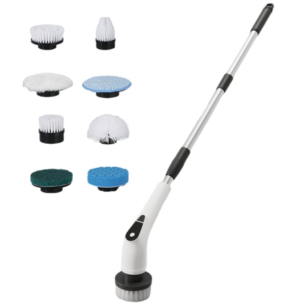 Handheld Wireless Cleaning Brush Rechargeable Electric Spin Scrubber Kitchen