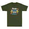 Drinks Well With Others Funny Oktoberfest Drinking Quote Vintage Unisex's T-Shirt