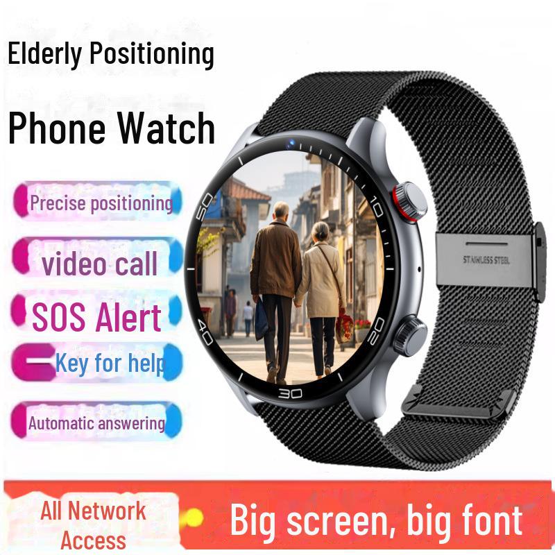

5G Smart Elderly Phone Bracelet with Video Call, GPS, and SOS Alarm