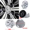 4pcs 60mm Original Car Wheel Hub Center Caps Rim Covers For Peugeot 308 307 206 208 207 3008 2008 5008 508 407 106 Accessories