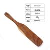 Acacia Teak Long-Handled Wooden Spoon & Shovel Set for Salad Mixing, Ready To Use