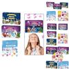Fluffy Slime Adventskalender 24 Tage Countdown bis Weihnachten Kindergeschenk**