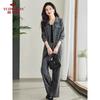 YUZHAOLIN Women's 2025 Spring Cardigan & Pants Two-Piece Set