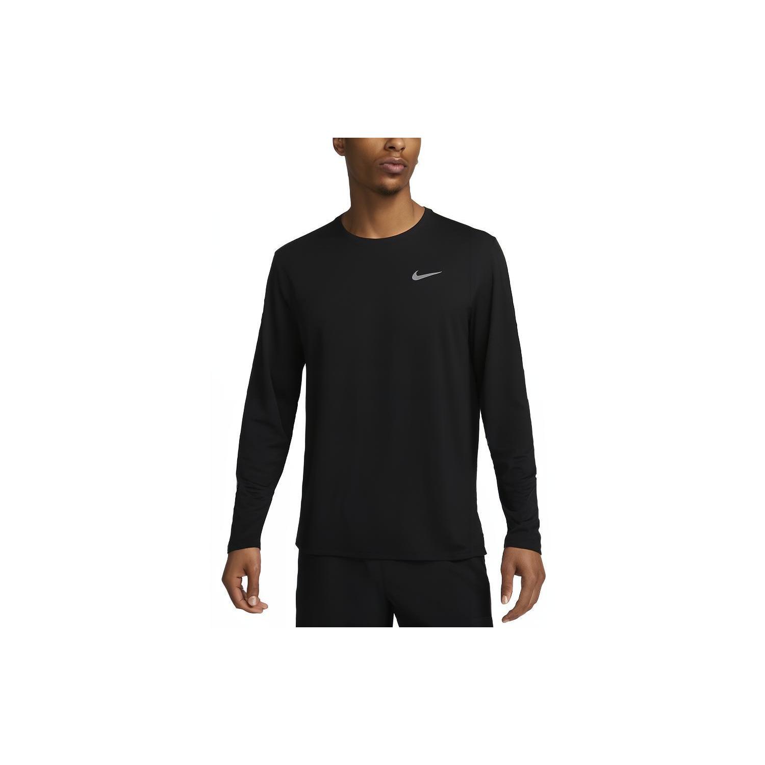Мужская футболка с длинным рукавом для бега Nike Miler Dri-FIT UV FB7070-010 XXL