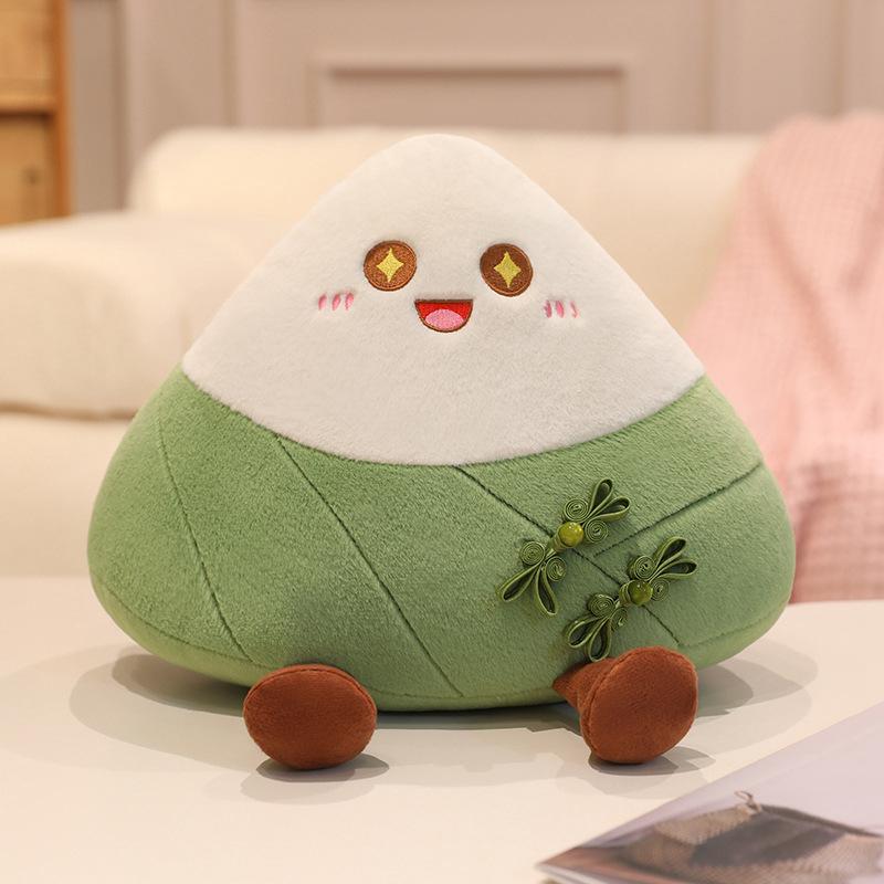 

Cartoon Creative Zongzi Dolls Dolls Plush Toys Backpack Pendant Keychain Dragon Boat Festival Company Gifts Pendant 10 * 14cm 0.05kg