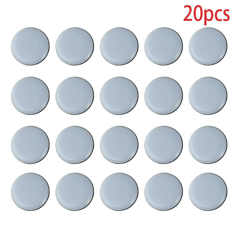 1/4/8/20pcs 19-40mm Furniture Foot Sliders Table Chair Leg Sliders Felt Pad Cabinet Sofa Glides Furniture Accessories Floor Protector