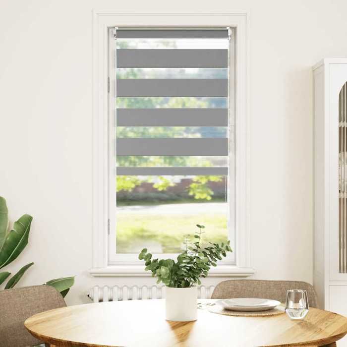 Light-filtering Roller Blind 40 X 100 Cm Grey 240183
