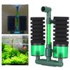 Akvarijní biochemický dvojitý houbový čistič filtr ryby ponorný pěnový filtr(QS100A S s nádobou )