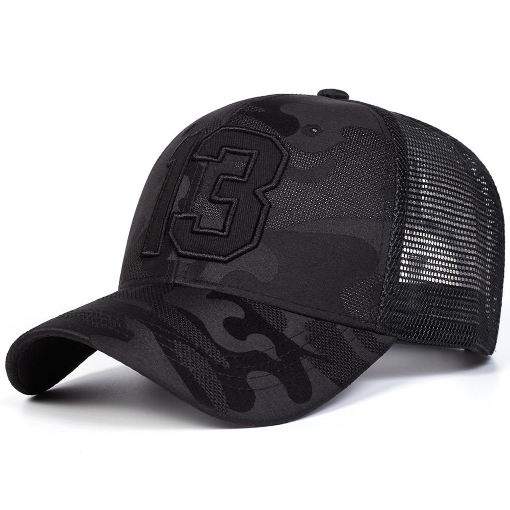 Unisex 13 Letter Embroidery Baseball Net Caps Spring Summer Outdoor Adjustable Casual Hats Sunscreen Hat Sports Cap