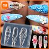 Xiaomi 3D Květ Ibišku Beruška Vlnky Nehtové Silikonové Formičky Rozkvetlá Lilie Květinový Lístek Kapka Vody Jaro Léto Gravírovací Formička Nástroje na Nehty