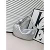 Handwoven Horn-Shaped Crossbody Bag Women Soft PU Woven Shoulder Small Daily Use Tote In 16 Colors