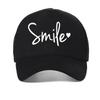 Smile Heart Print Women Baseball Cap Fashion Causal Outdoor Sport Caps Unisex Breathable Sun Hat Adjustable Mesh Trucker Hats