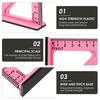 Woodworking Triangle Ruler Plastic Carpenter Square Precision Right Angle Measuring Ruler Clear Scale Square Protractor Tools