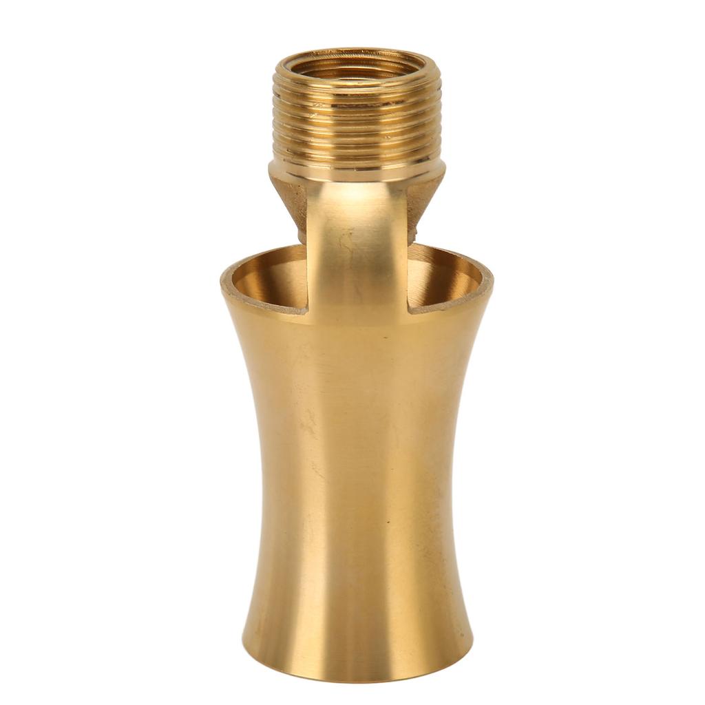 Pond Sprinkler Water Fountain Nozzle Copper Ice Tower Cascade Cedar Spray Head for Garden Pond G1/2