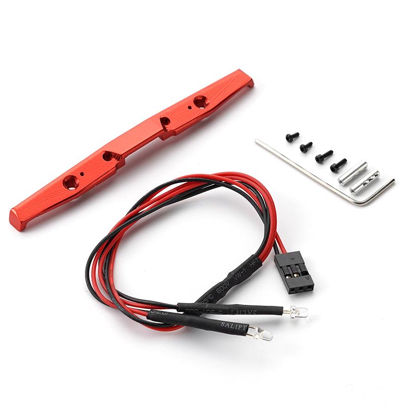 9pack/lot Front Bumper Safety Upgrade For SCX24 AXI00001 Aluminum Alloy Aluminum Alloy Front Easy