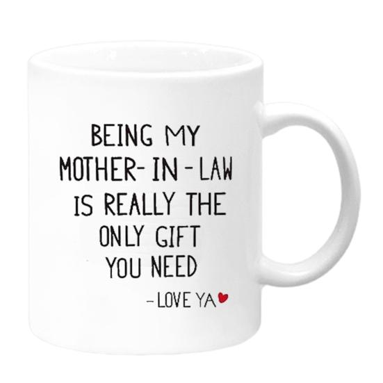 Ceramic Mug 11 Oz Double-Sided Print Microwave Safe Hidden Message Funny Coffee Cup for Home Office Use