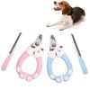 Durable Stainless Steel Pet Nail Clippers For Home Grooming