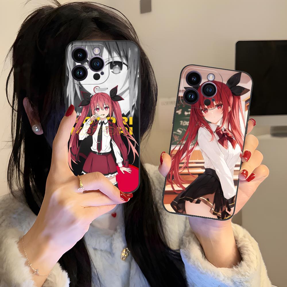 Date a Live Kotori Itsuka Printed Phone Case for iPhone 17 16 15 14 13 12 11 X XR XS 8 7 Air Pro Max Plus Mini TPU Shockproof
