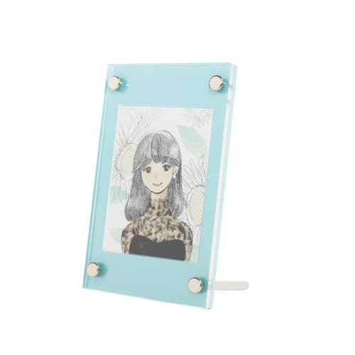 Shield PRO Pastel Color Trading Card Display Case, Acrylic, Storage, Display, Collection, Favorite Cards, Pastel Blue