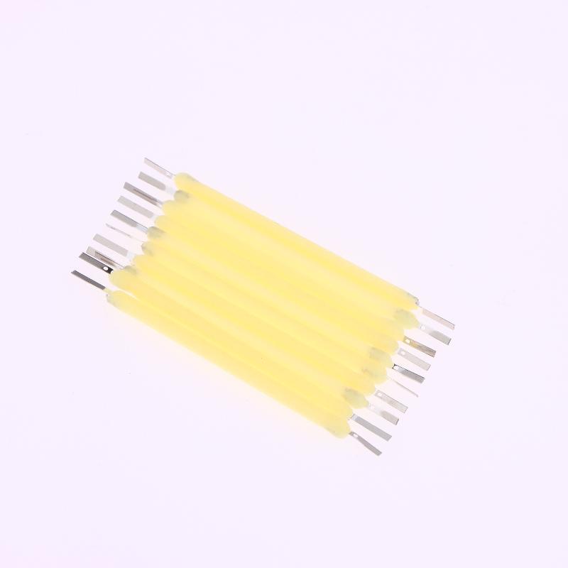 10Pcs Edison Bulb Led Filament Lamp Parts 38Mm Dc3V Led Bead Incandescent Light Accessories Diode For Holiday Lighting Diy