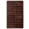 Silicone Chocolate Mold 27.5x17 Cm