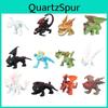 Dreamworks Dragons Figure Collection Mini Toothless Set For Kids And Dragon Trainers Aged 4 And Up