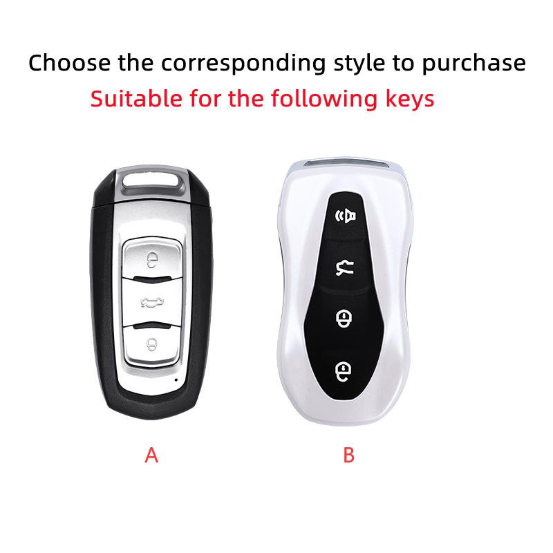 Styling Mouldings New TPU Car Remote Key Case Cover Protect Shell Bag For Geely Atlas Pro Tugella Boyue 2020 Azkarra FY11 Emgran