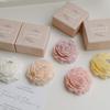 Peony Flower-Shaped Scented Candle Figurine - Ideal Gift for Teachers and Girls