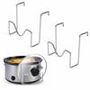 Multifunctional Stainless Pot Lid Holder Rack for Soup Pots, Hot Pots, Tall Cookware