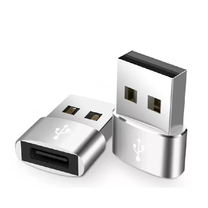 100pcs USB-C Adapter Type C To USB2.0 Adapter Male To Female USB C Converter Type-C Converter for PC Laptop Cell Smartphone
