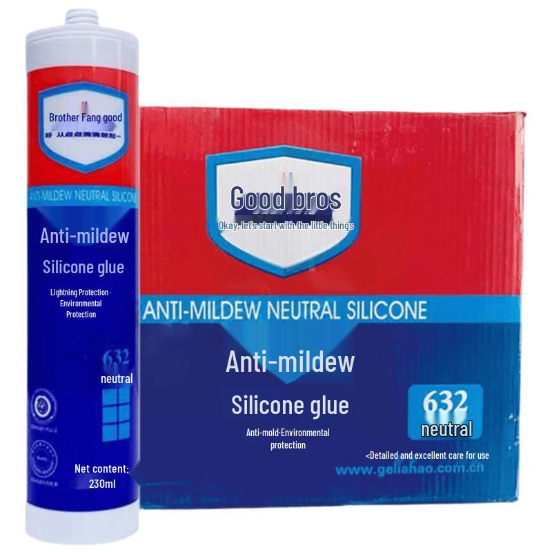 Geliaohao Anti-mildew Silicone Sealant 632 прозрачный