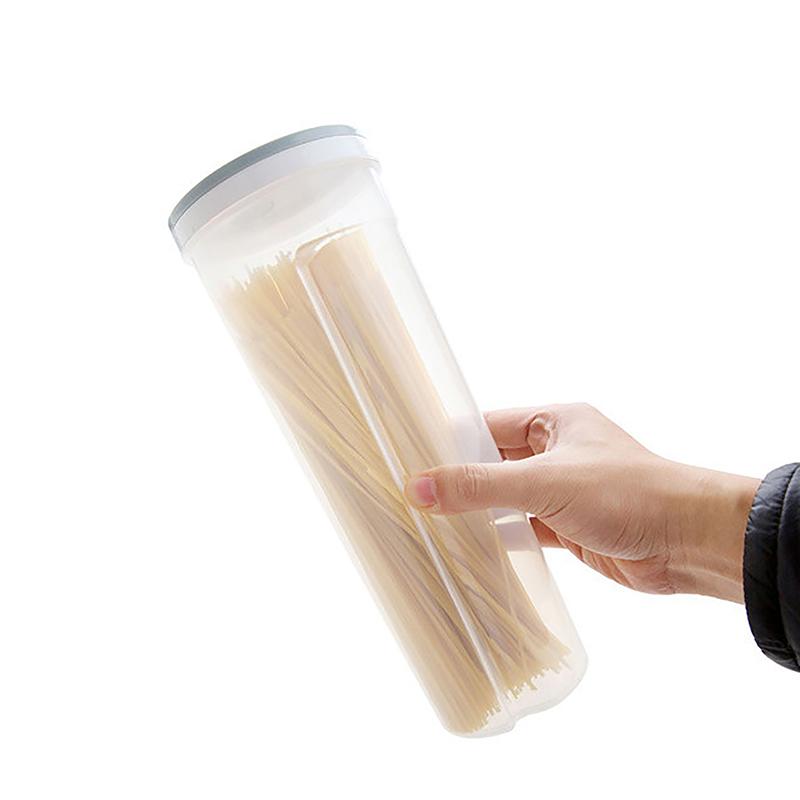 Food Storage Box Sealed Containers Fruit And Vegetable Storage Box For Cereal Spaghetti Noodle Wheat Pasta Oganizer