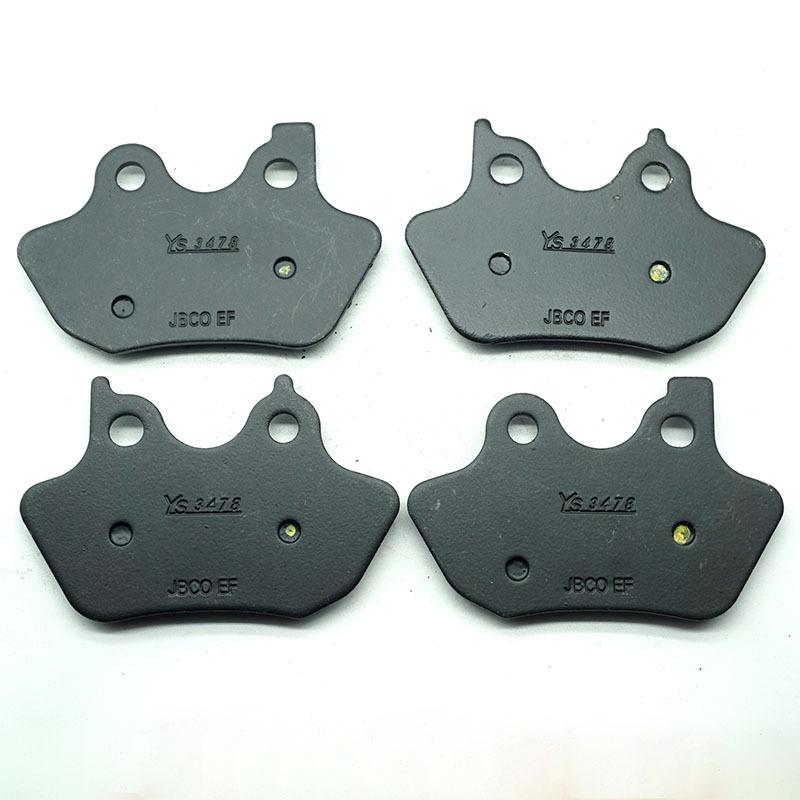 Motorrad Bremsbeläge Vorne Hinten für HARLEY DAVIDSON FLTCU Ultra Tour Glide Classic 2000 FLTCUi Ultra 2001-2004 XL1200S Sport