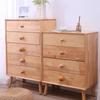 Nordic Wooden Door Handles Round Wood Hook Hanger DIY Wardrobe Knob  Home Decoration