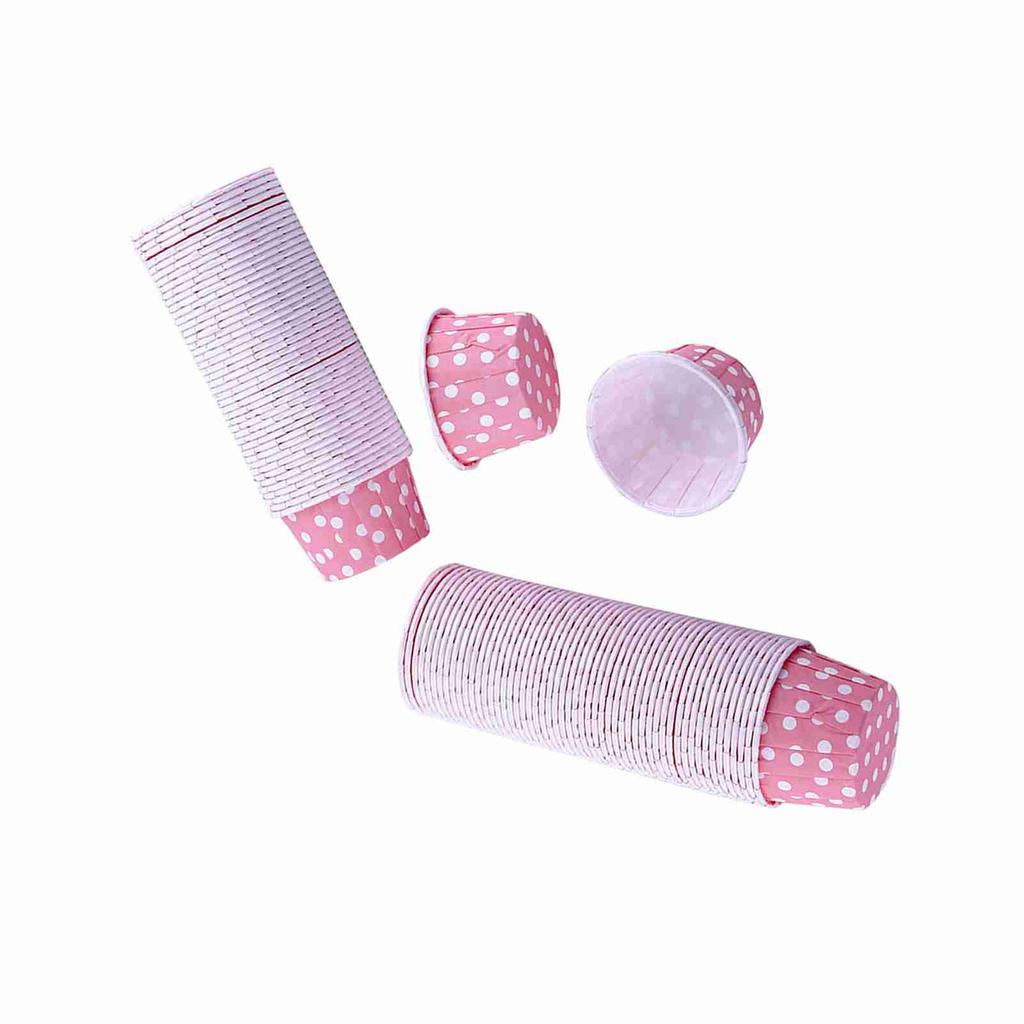 100pcs Paper Cake Cupcake Liner Case Wrapper Muffin Baking Cup for Party Wedding XMAS 8 Colors
