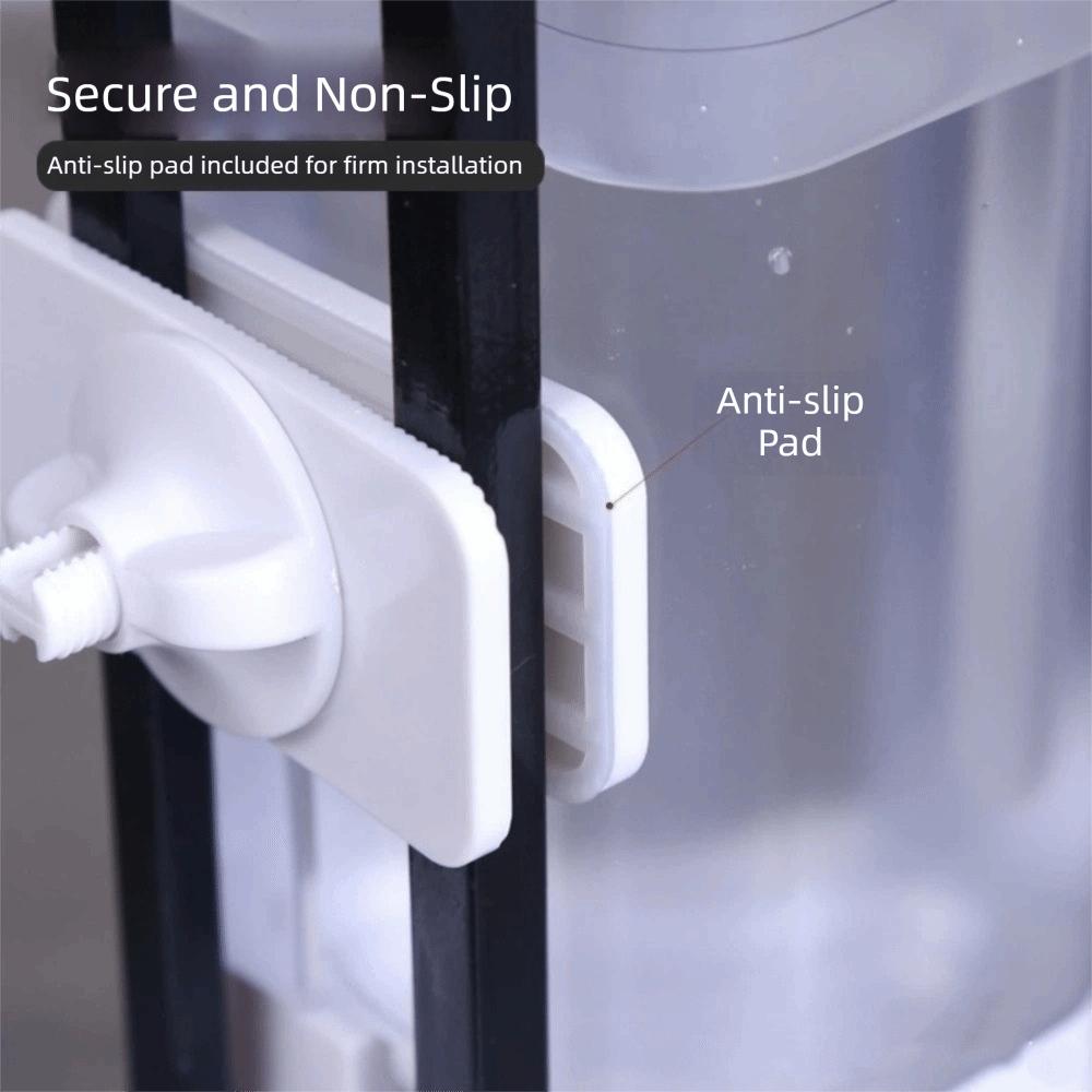 Anti-siphon Large Capacity Dog Water Dispenser Leak-Proof Automatic Dog Cage Kettle Detachable Adjustable Pet Drinking Bowl Home