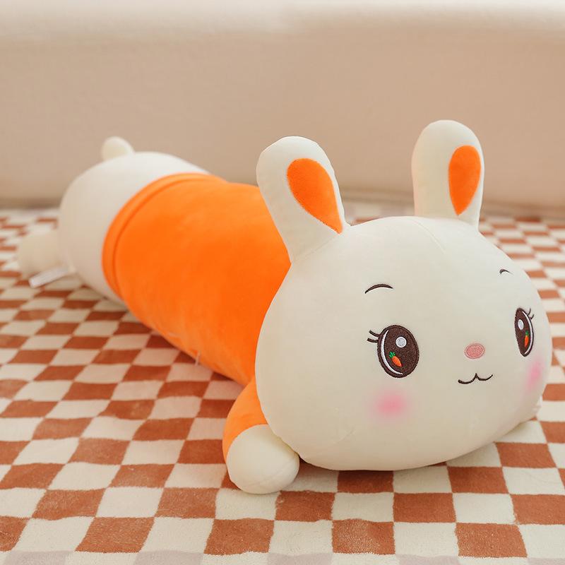 Karotte Hase Hase Hase Langbeiniges Schlafkissen Kissen Mädchen Nachttisch Puppe Plüschtier Große Größe