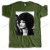 Vendita Calda Maglietta Unisex di Marca Moda Cotone Angela Davis Leopardo Nero Divertente Alta Qualità Top Magliette Per Ragazzi Regali