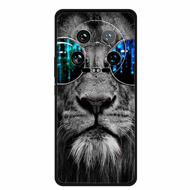 For Xiaomi 14 Ultra 5G Case 6.73" Luxury TPU Soft Silicone Back Cover for Xiaomi 14 Ultra Phone Cases Mi 14Ultra Funda TPU Shell