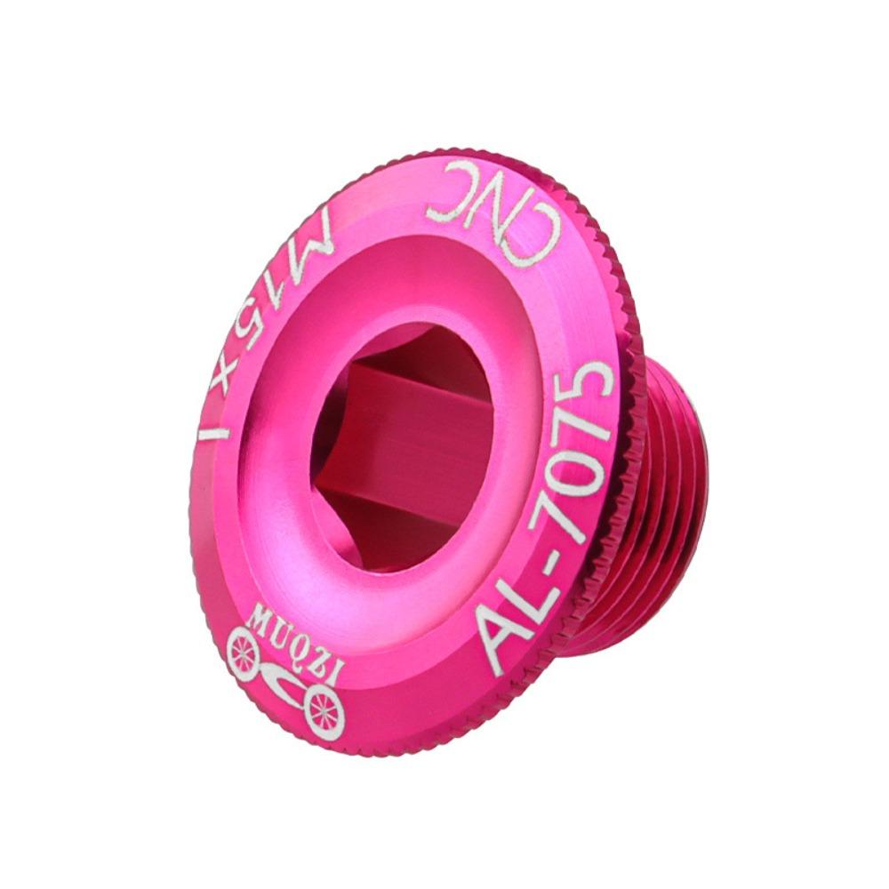 Hollow Integrated Bicycle Crankset Crank Cover M15 Crank Cover Crank Arm Bolt