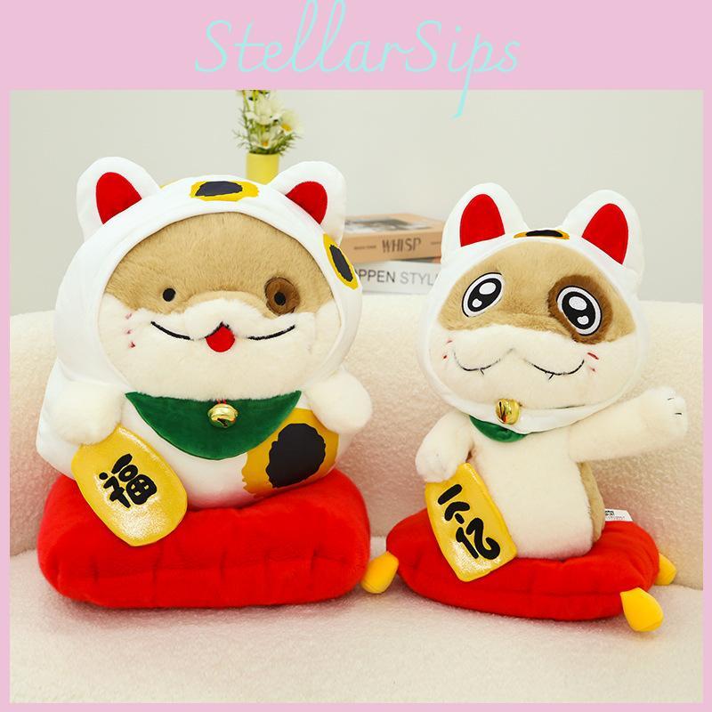 Snake Plush Spot Toy Keychain Chinese New Year Wealth Mascot Pendant Doll Gift