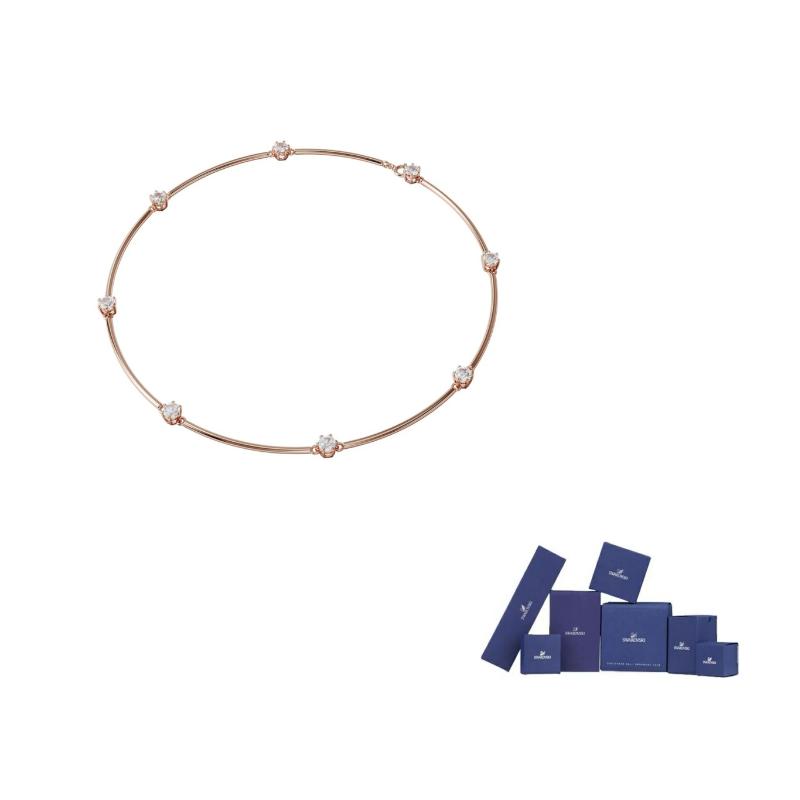 Previous Season Constella crystal necklace F-Original brand box (color random)