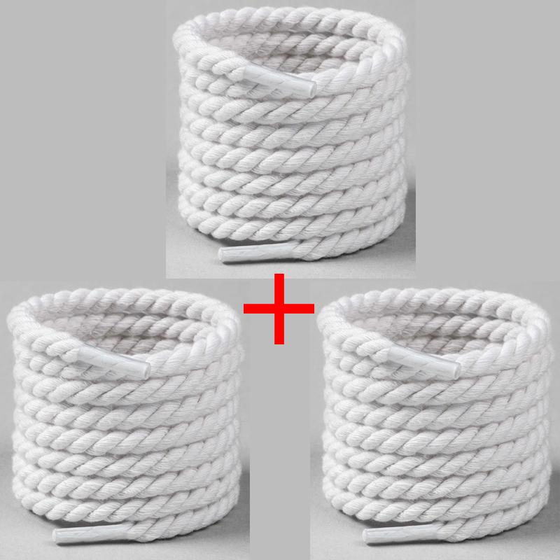1Pair/3Pair Precision-woven High-quality Shoelace 0.6cm Wide Durable Round Shoelaces Suitable for A Variety of Shoes